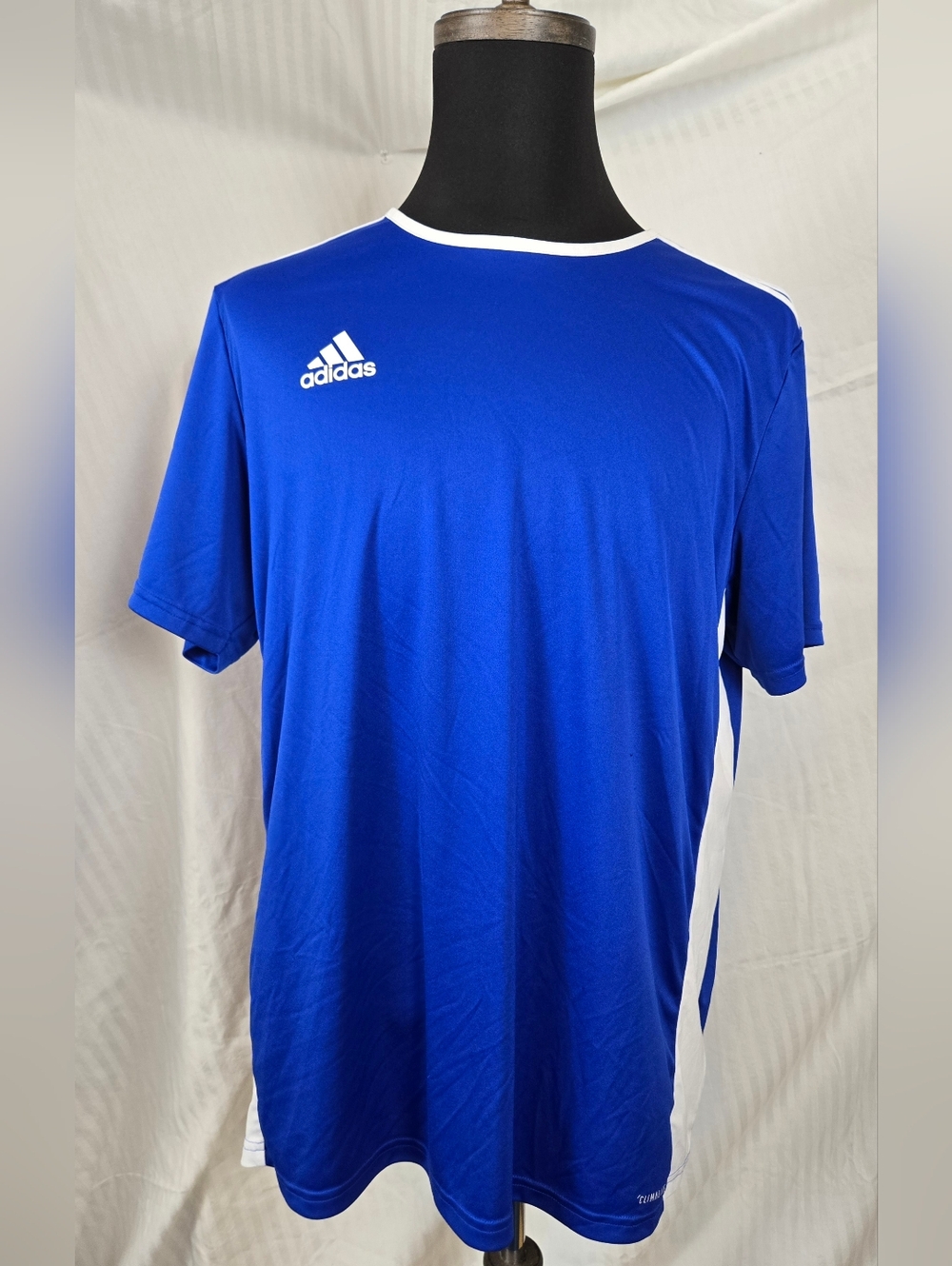 Adidas Men’s Blue Performance  Jersey.  TM
